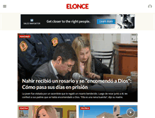 Tablet Screenshot of elonce.com